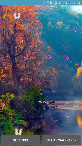 Autumn Live Wallpaper screenshot 2