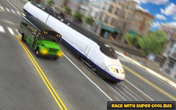 USA Train Driving vs Europe Bus Simulator 2019 screenshot 2