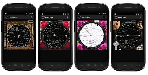 12-hour world clock screenshot 2