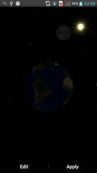 Solar System Live Wallpaper screenshot 4