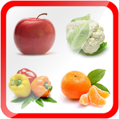 Learn Fruits &amp; Vegetables Free icon