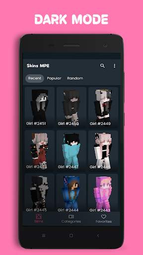 Girls - Skins for Minecraft PE screenshot 4
