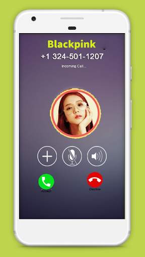 fake Call Blackpink simulator screenshot 2