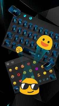 Blue Metal Keyboard स्क्रीनशॉट 3
