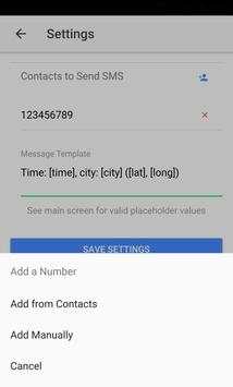 Simple Location to SMS screenshot 3