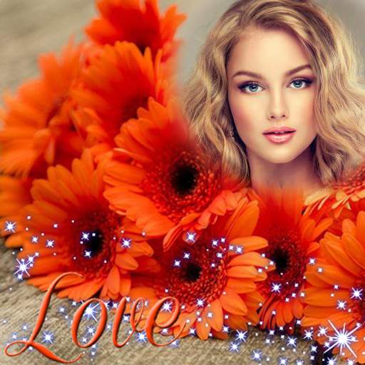 Lovely Flower Photo Frame 1.2