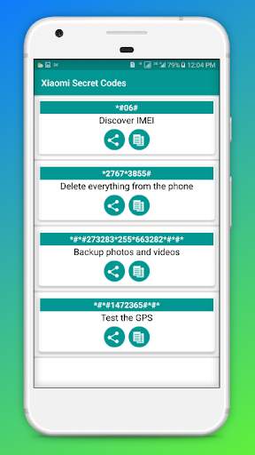 Secret Codes for Xiaomi Mobiles 2021 screenshot 3