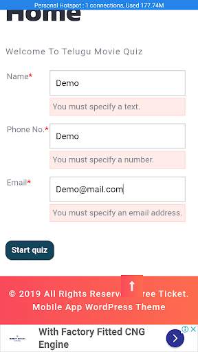 Free Ticket - MQ screenshot 3