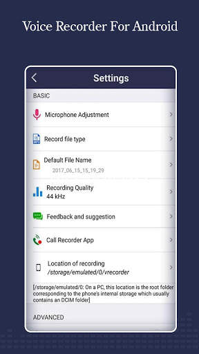 Voice Recorder for Android screenshot 5