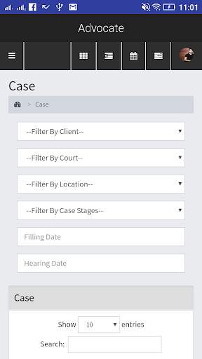 Advocate Management System screenshot 7