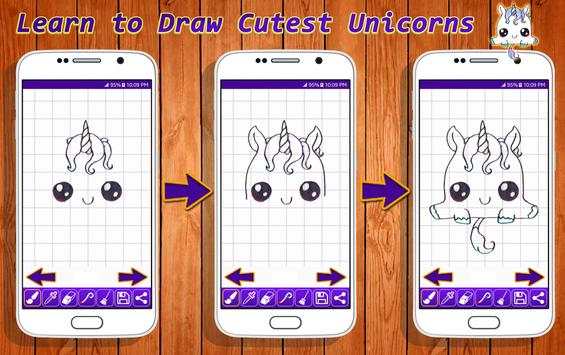 Learn to Draw Cutest Unicorns screenshot 8