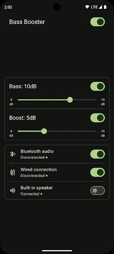 Bass Booster स्क्रीनशॉट 1