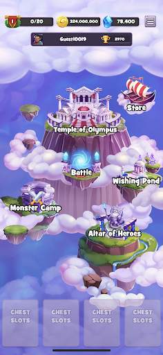 Clash of Olympus screenshot 1
