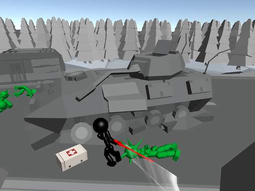 Stickman Killing Zombie 3D screenshot 11