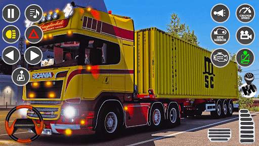 Game pamungkas truk sim screenshot 6