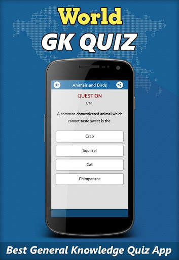 World General Knowledge Quiz: GK Quiz app screenshot 3