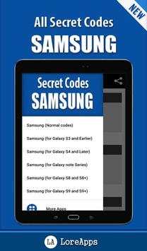 All Secret Codes for Samsung Mobiles screenshot 5