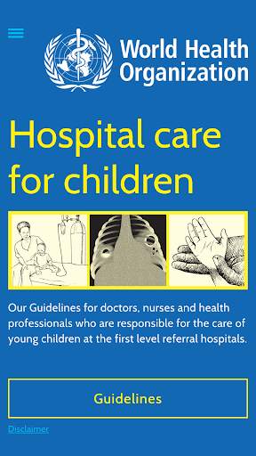 WHO Hospital Care for Children screenshot 1