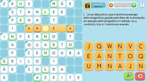 Palavras Cruzadas Questionário screenshot 6