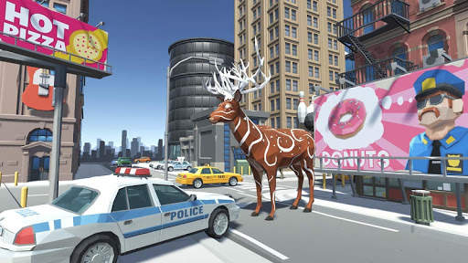Deer Simulator Animal City screenshot 1