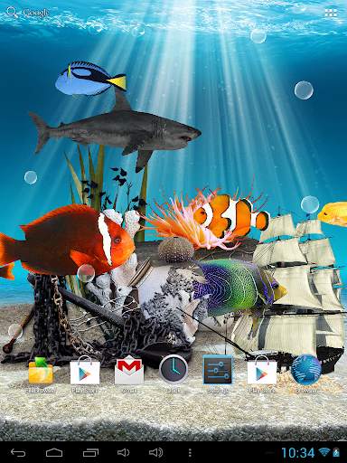 3D Aquarium Live Wallpaper screenshot 5