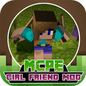Mod MCPE Cute Girl Friend icon