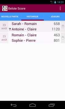 Score Belote Camera screenshot 5