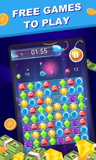 Free games to get real cash reward: Gamefree screenshot 2
