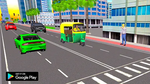 Offroad Tuk Tuk Rickshaw Taxi Sim 2019 screenshot 1