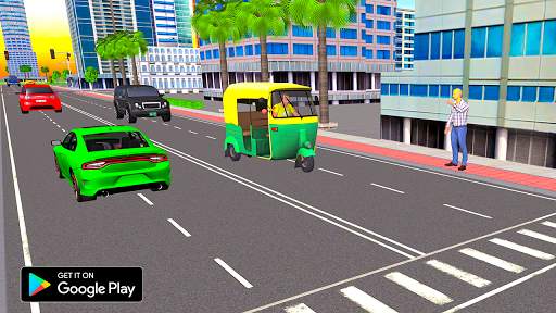 Offroad Tuk Tuk Rickshaw Taxi Sim 2019 screenshot 1