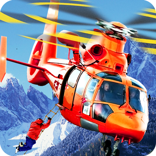 Helicóptero de rescate colina icon