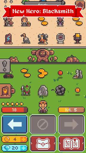 Eternis Heroes - Pixel Roguelike RPG screenshot 1