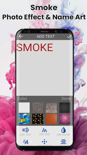 Smoke Photo Effect - Name Art screenshot 7