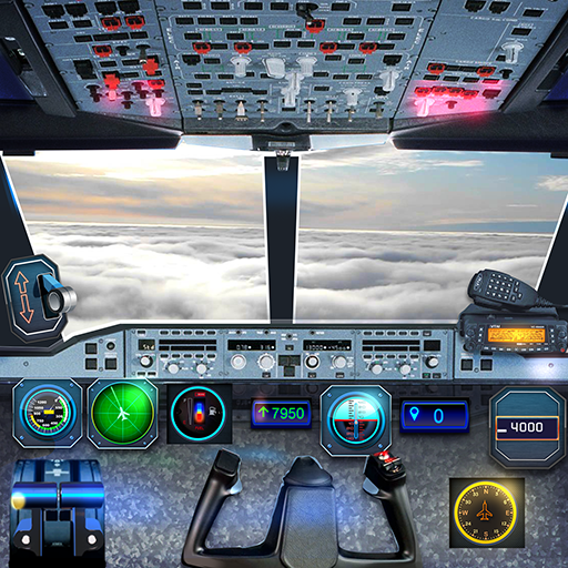 Airplane Pilot Cabin – Flight  icon