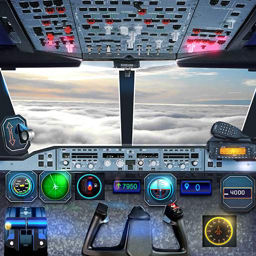 Airplane Pilot Cabin – Flight  1.93