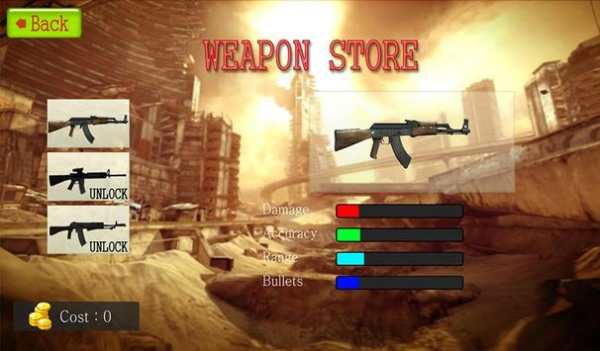 mati zombie Target perbatasan screenshot 14
