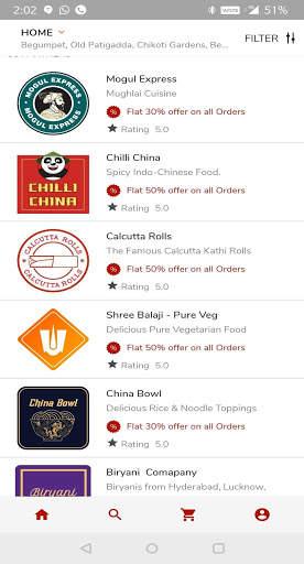 Flash - Food Delivery App screenshot 3