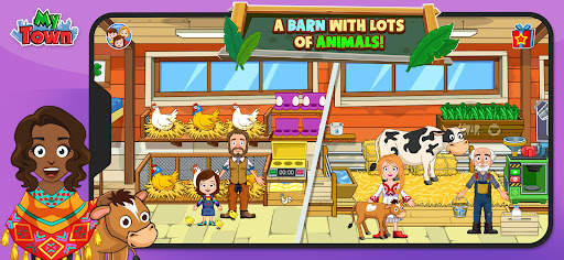 My Town Farm Animal game screenshot 2