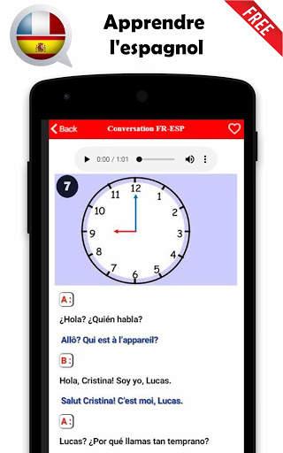 Apprendre l'espagnol parlé gratuit скриншот 3