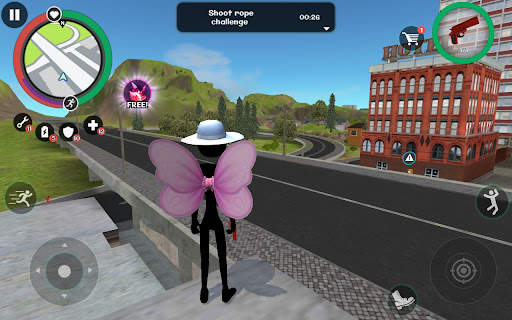 Stickman Rope Hero 2 screenshot 7