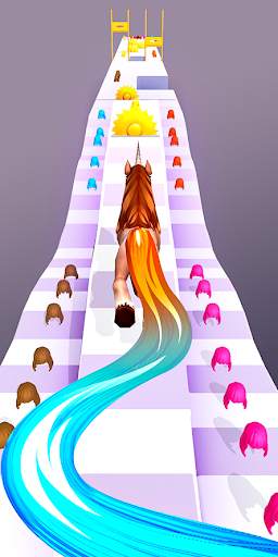 Unicorn Ponytail : Hair Challenge screenshot 4