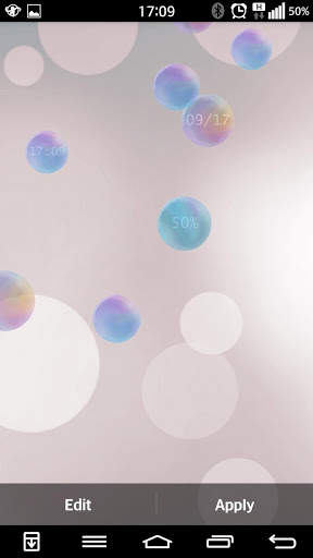 Vivid Bubbles Live Wallpaper screenshot 7