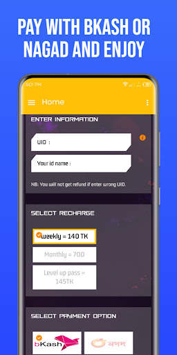 4x Tahmid Shop - TopUp Game BD screenshot 4