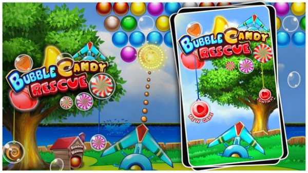 Bubble Candy Rescue screenshot 1