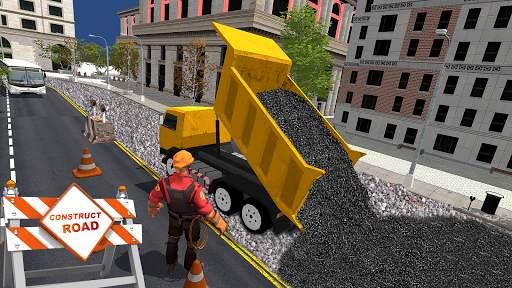 Mega City Road Construction Games 2019 screenshot 14