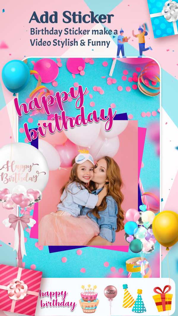 Birthday Video Maker screenshot 5
