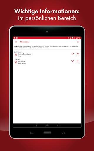 Vestische App screenshot 10