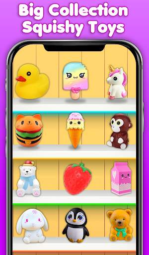 Squishy Toys Simulator Game - Anti stress Activity screenshot 12