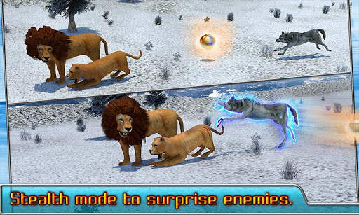 Angry Wolf Simulator 3D screenshot 3
