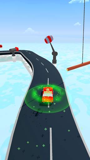 Blocky Car Rush 3D - Pixel Car Smash Race 1 تصوير الشاشة